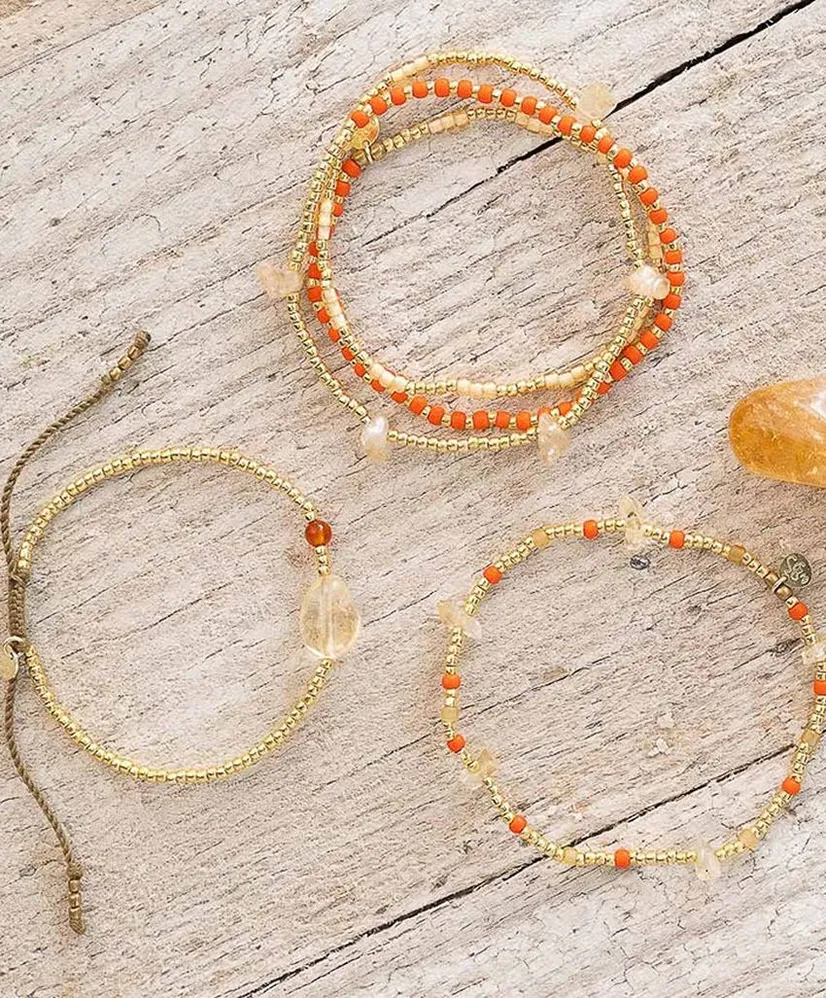 A Beautiful Story Armband Flashy Citrien