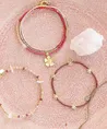 A Beautiful Story Armband Flashy Rozenkwarts