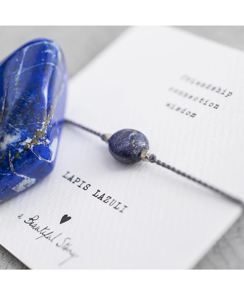 A Beautiful Story Armband Lapis Lazuli