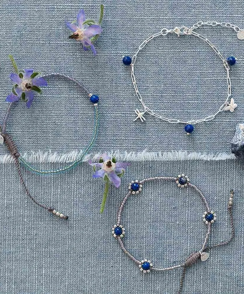 A Beautiful Story Armband Lapis Lazuli