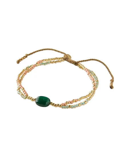 A Beautiful Story Armband Shining Aventurijn