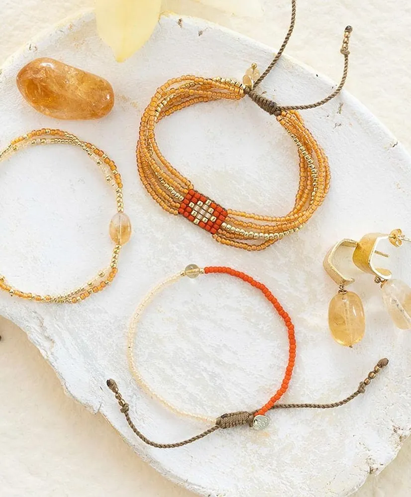 A Beautiful Story Armband Shining Citrien