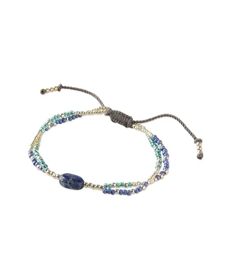 A Beautiful Story Armband Shining Lapis Lazuli