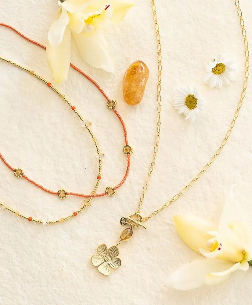 A Beautiful Story Ketting Flourish Citrien