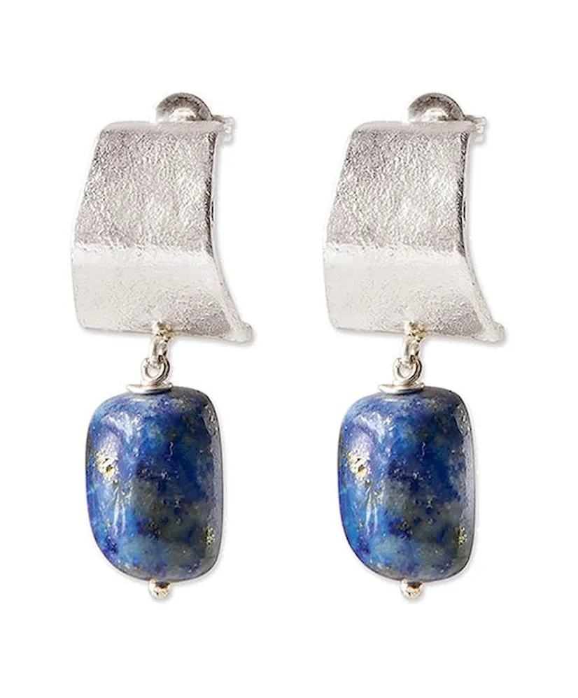 A Beautiful Story Oorbellen Honest Lapis Lazuli