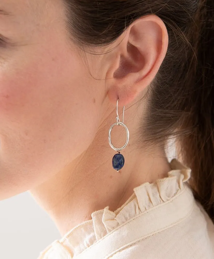 A Beautiful Story Oorbellen Lapis Lazuli