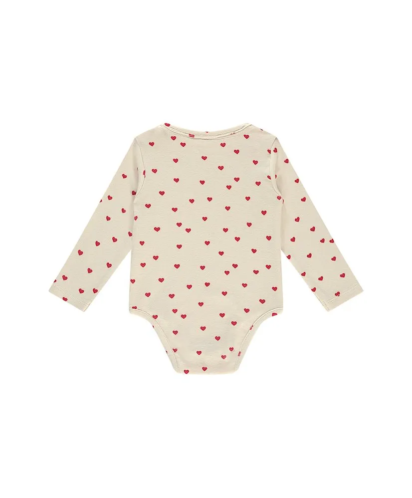 A Tiny Story Romper Hartjes