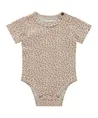 A Tiny Story Romper Leopard