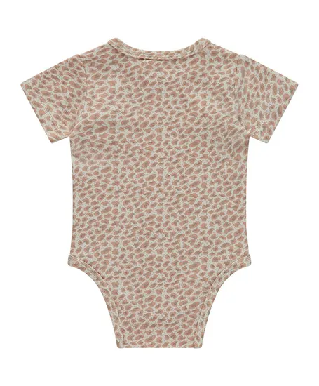 A Tiny Story Romper Leopard