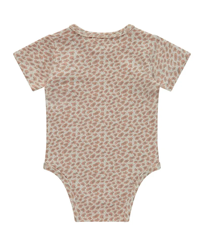 A Tiny Story Romper Leopard