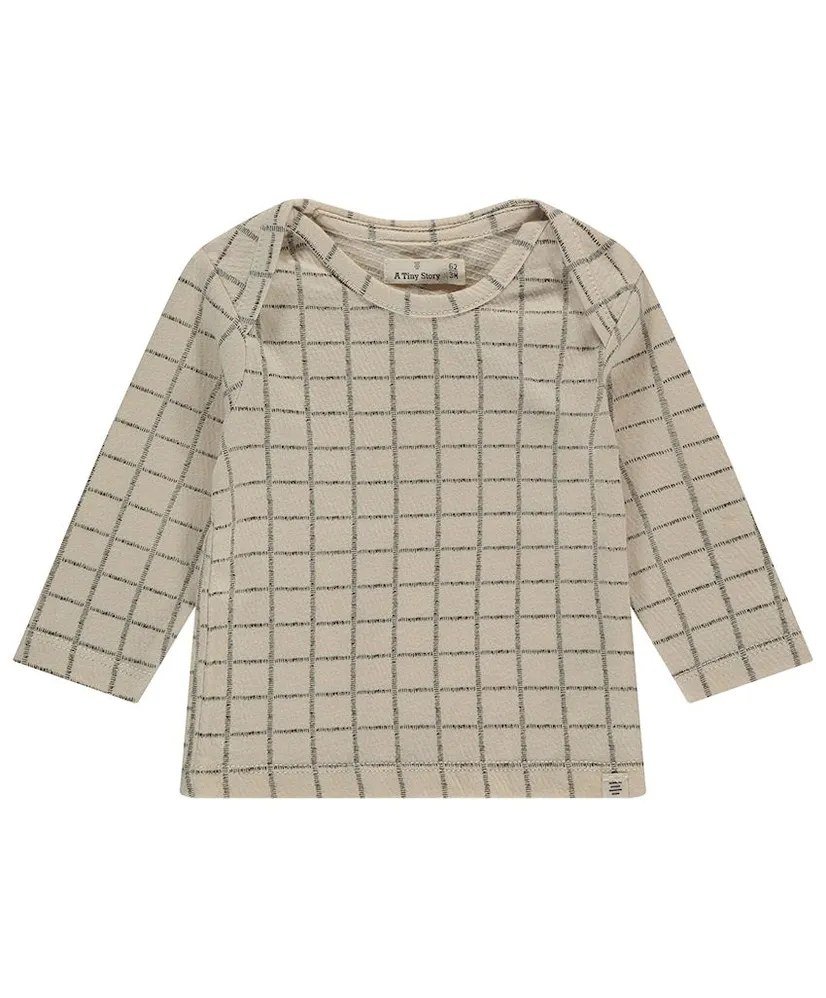 A Tiny Story T-shirt Geruit
