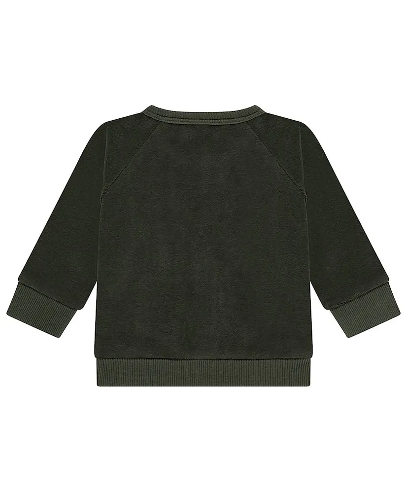 A Tiny Story Vest Badstof Effen