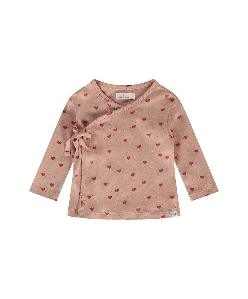 A Tiny Story Wrap T-shirt Hartjes