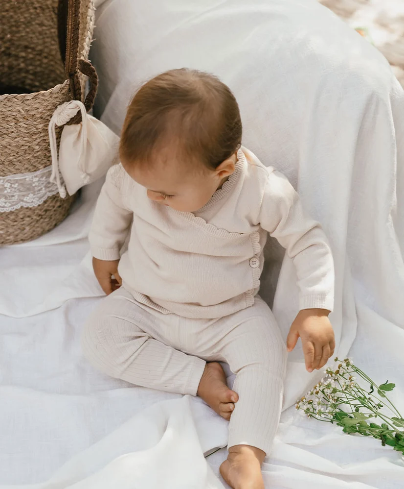 A Tiny Story Wrap Top Ruffle
