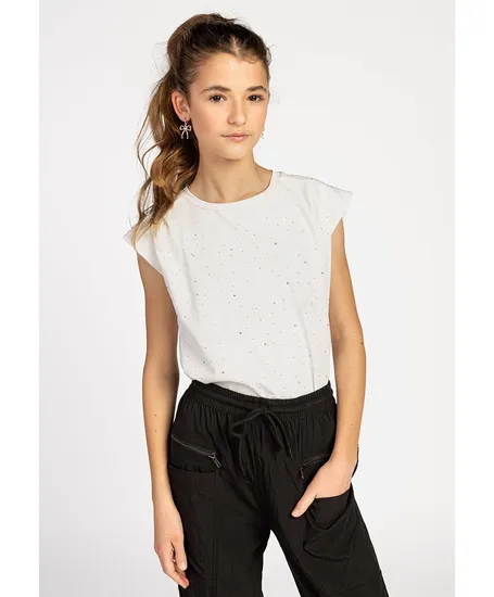 AI&KO T-shirt Lucia Strass