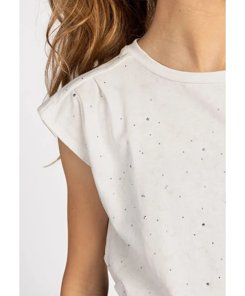 AI&KO T-shirt Lucia Strass