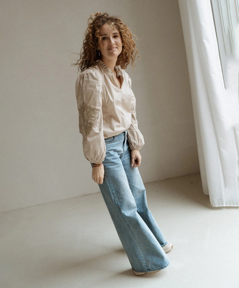 Aimée the Label Jeans Wide Leg Silke