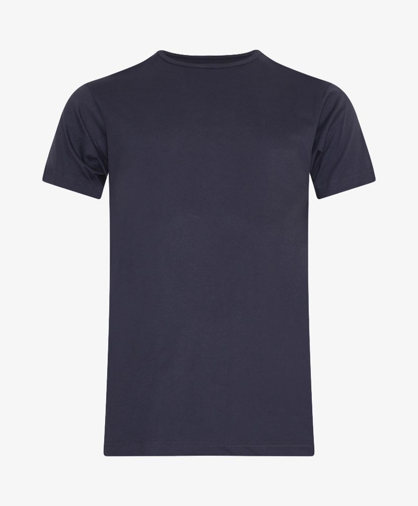 Alan Red T-Shirt Derby O-Neck 2-P