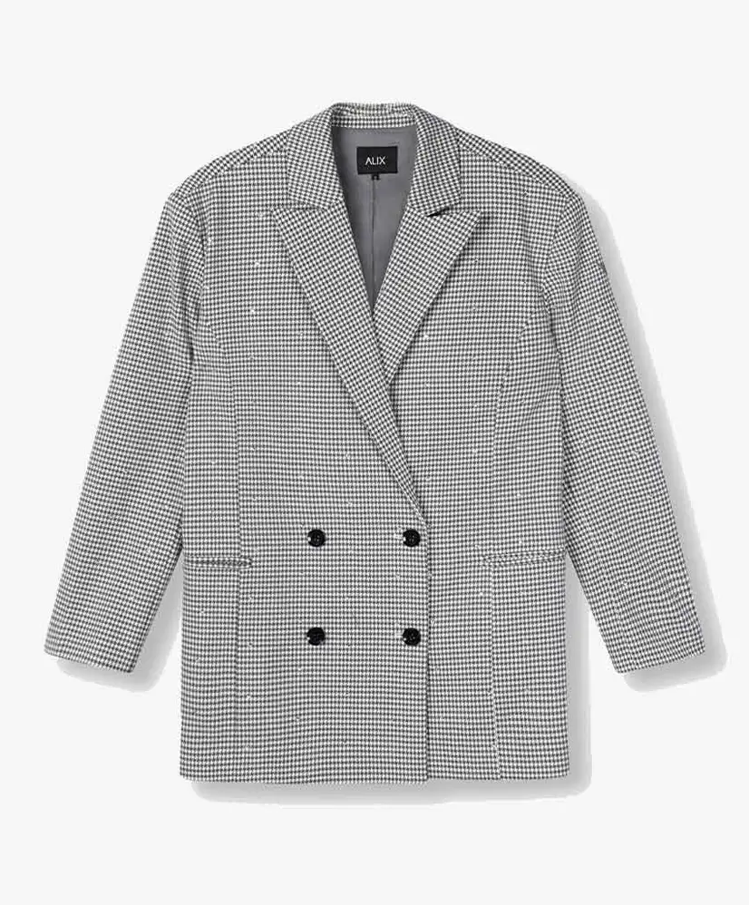 ALIX The Label Blazer Mini Check