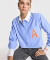 ALIX The Label Blouse Cropped Stripe