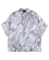 ALIX The Label Blouse Oversized Animal