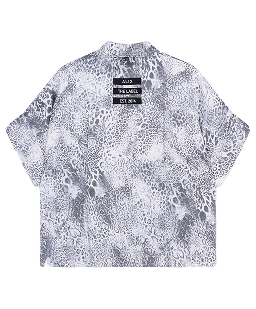 ALIX The Label Blouse Oversized Animal