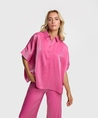 ALIX The Label Blouse Shine Boxy Fit