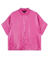 ALIX The Label Blouse Shine Boxy Fit