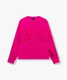 ALIX The Label Blouse Structured Ruffle