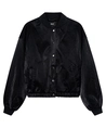 ALIX The Label Bomberjack Velvet Leather