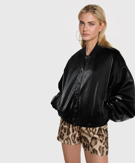 ALIX The Label Bomberjack Velvet Leather