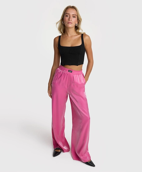 ALIX The Label Broek Shine Wide Leg