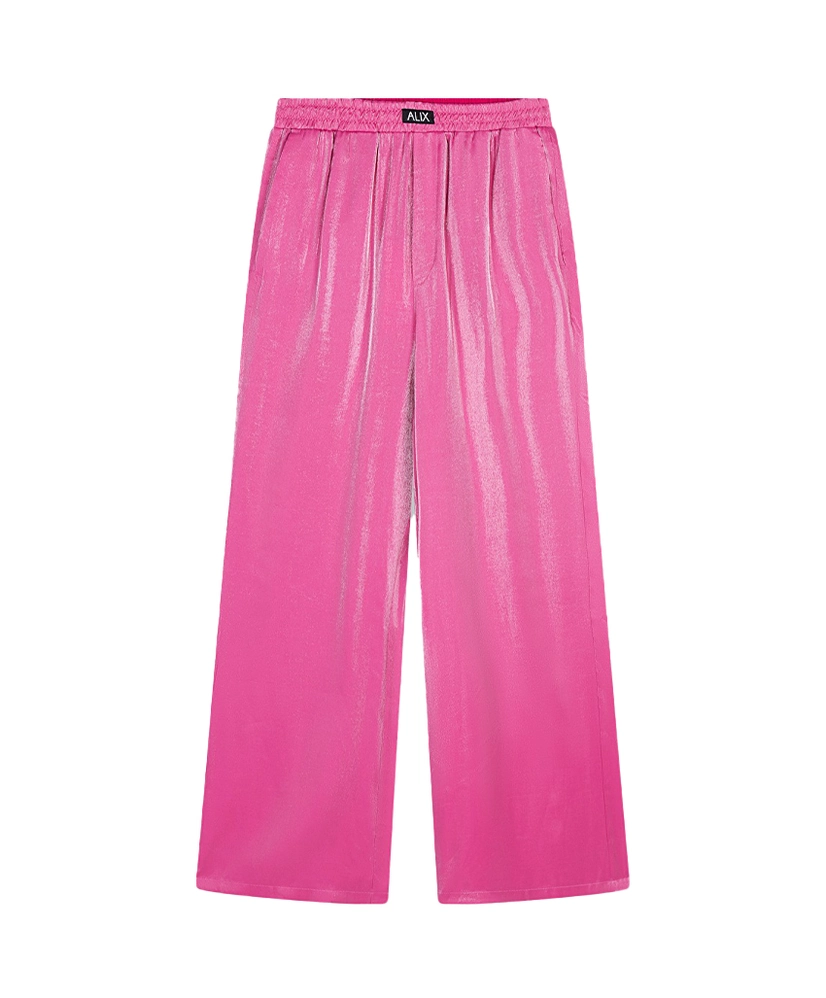 ALIX The Label Broek Shine Wide Leg