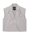ALIX The Label Gilet Pinstripe