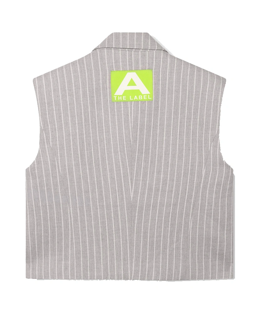 ALIX The Label Gilet Pinstripe