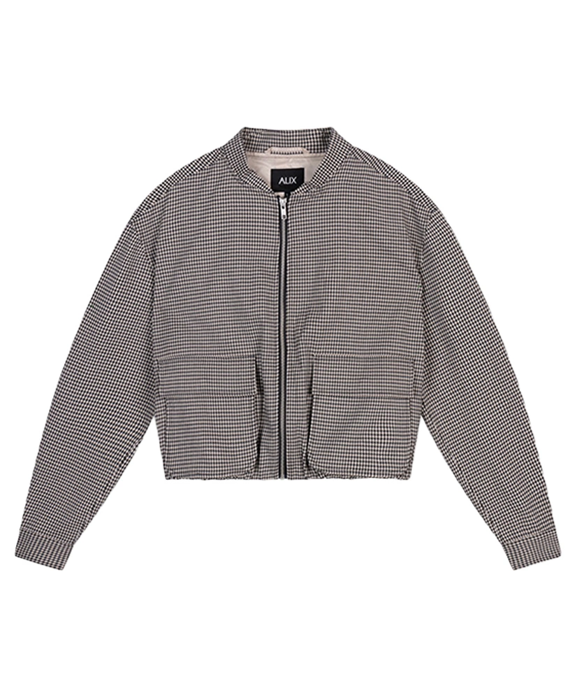 ALIX The Label Jacket Cropped Boucle