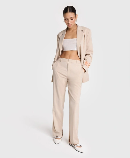 ALIX The Label Pantalon Split Straight Fit