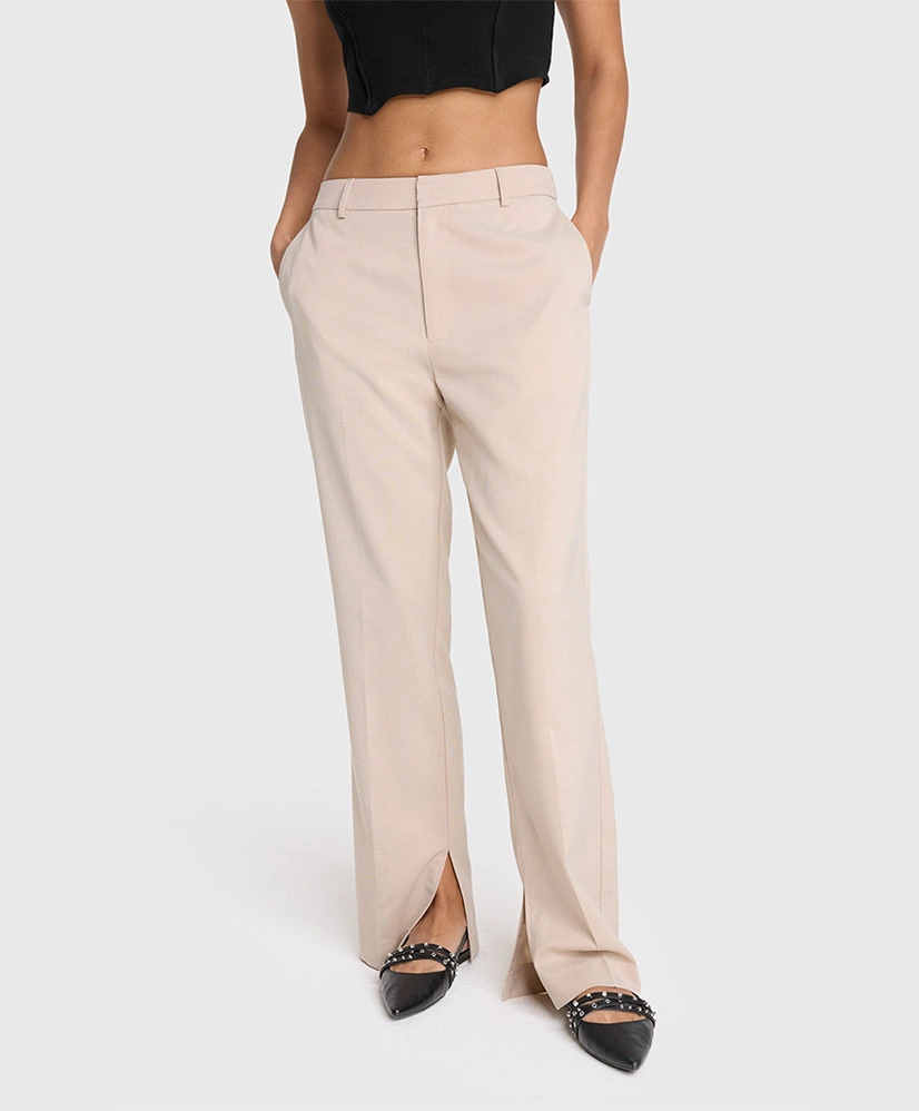 ALIX The Label Pantalon Split Straight Fit