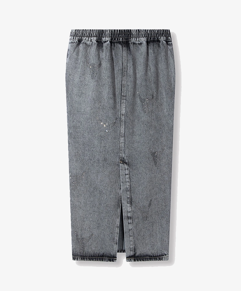 ALIX The Label Rok Maxi Strass Bull