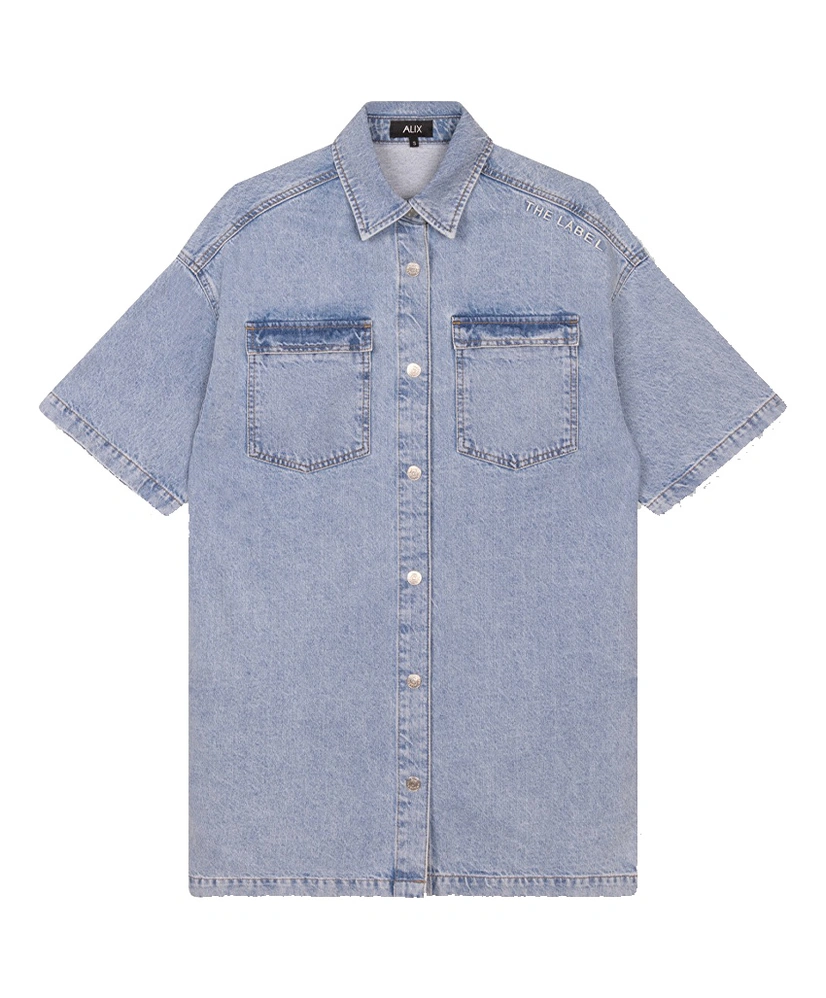 ALIX The Label Spijkerjurk Flowy