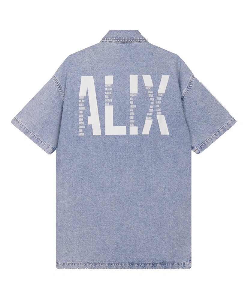 ALIX The Label Spijkerjurk Flowy
