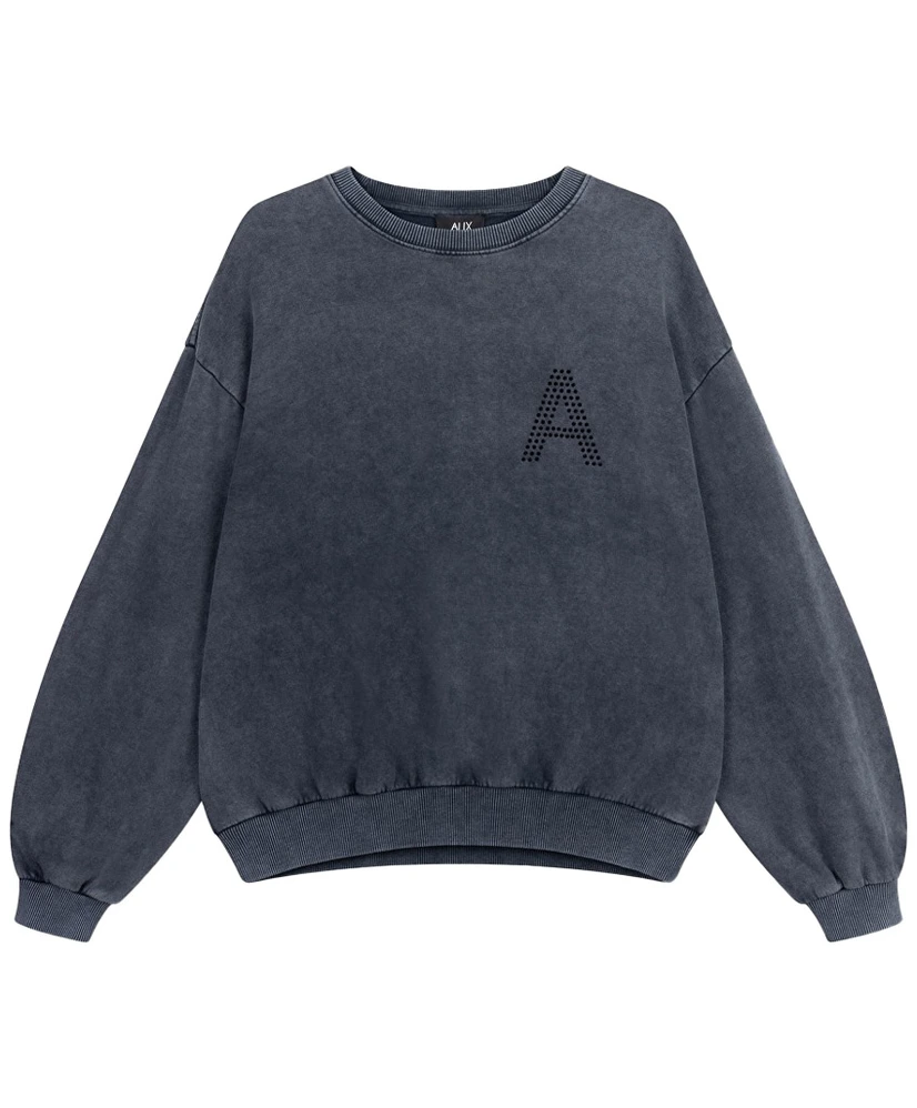 ALIX The Label Sweater Acid Washed