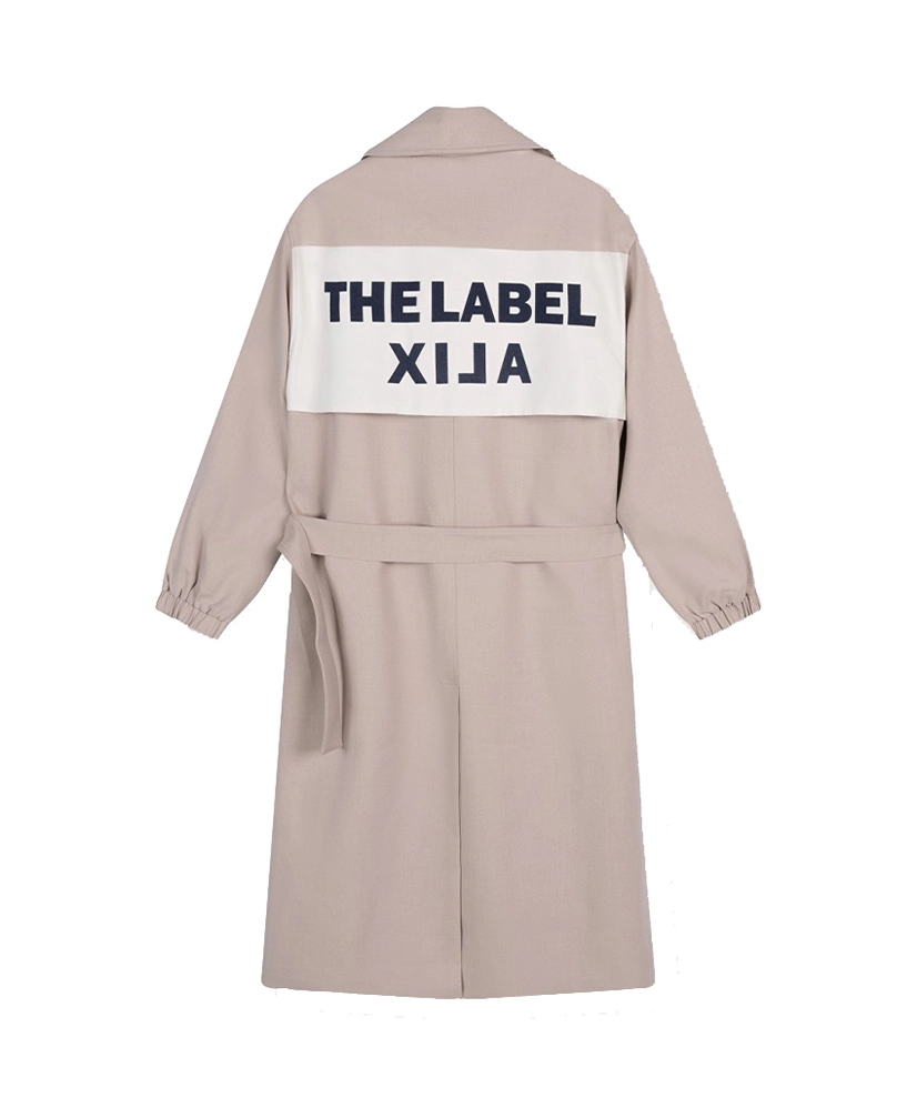ALIX The Label Trenchcoat Jas Backprint