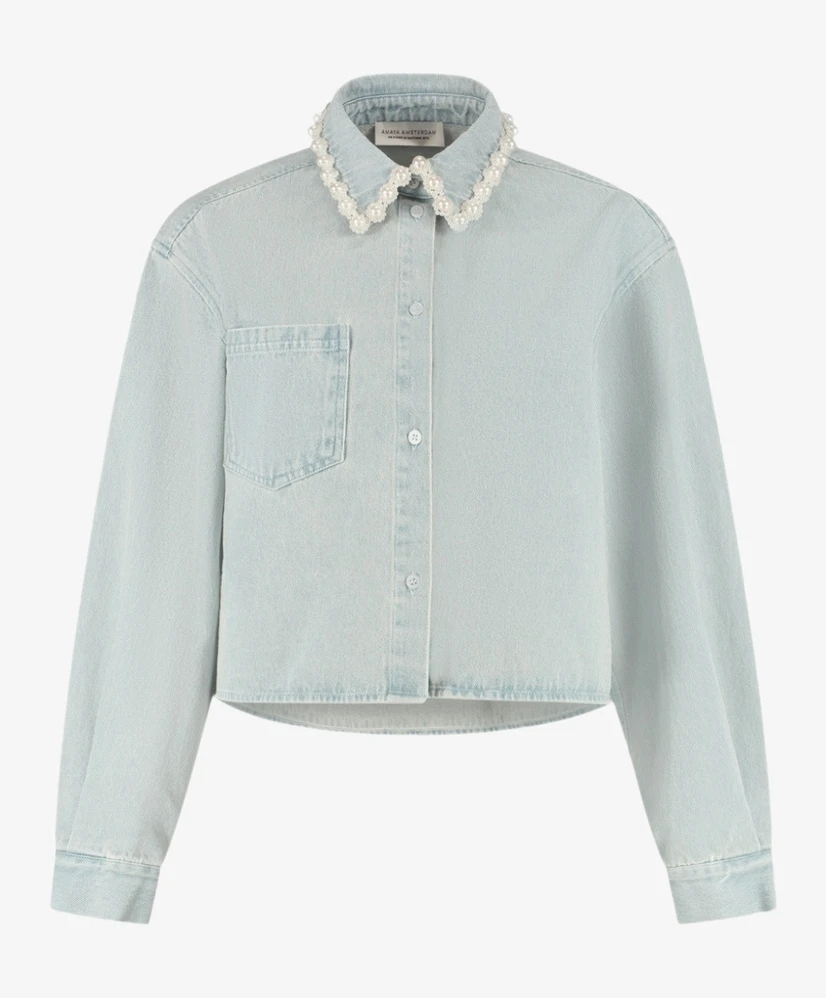 AMAYA Amsterdam Spijkerblouse Marlou