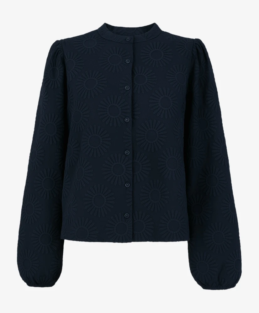 Amele Blouse Flower Embroidery
