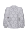 Amele Blouse Job Flower Embroidery