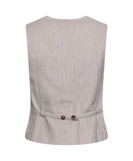 Amele Gilet Linsey Ramie