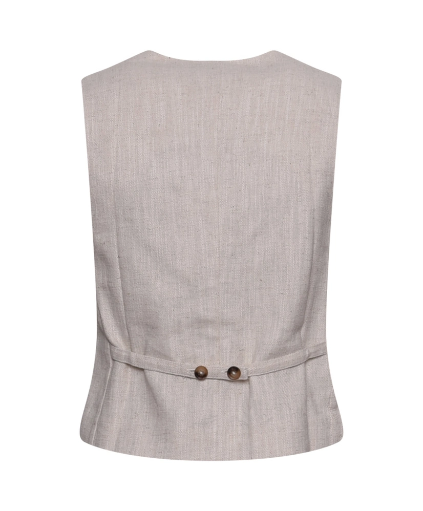 Amele Gilet Linsey Ramie