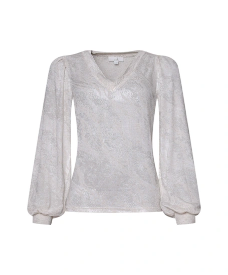 Amele Top Rana Jacquard