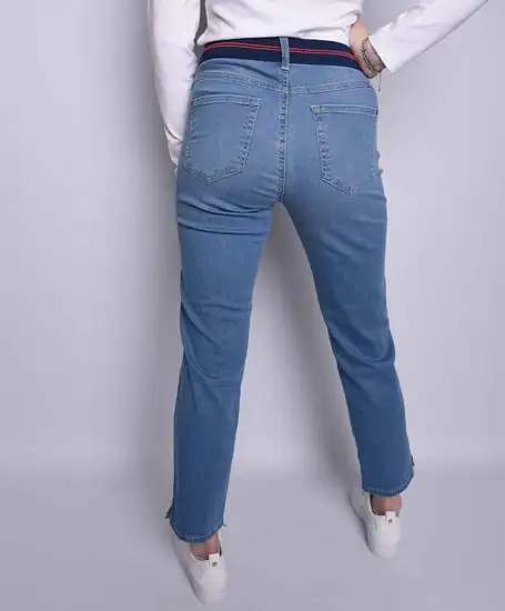 Angels Jeans Cici Crop Slit Sporty